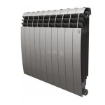 Радиатор биметаллический секционный Royal Thermo BiLiner Silver Satin 500 - 10 секции (RTBSS50010)